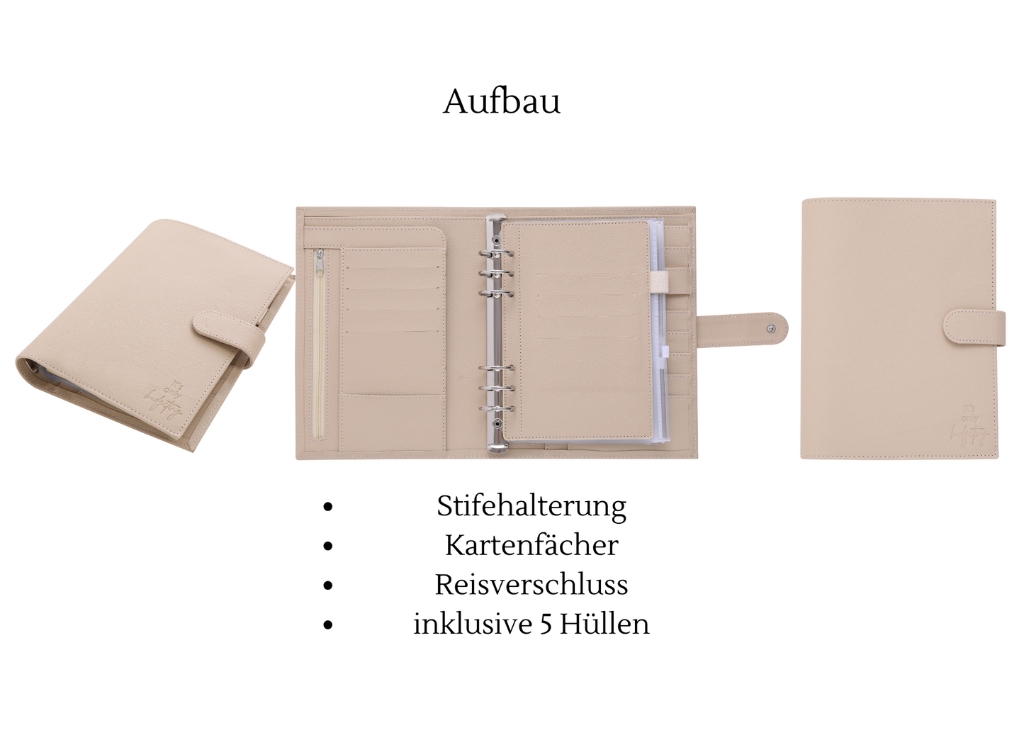 A6 Deluxe Binder (inklusive 5 Hüllen)