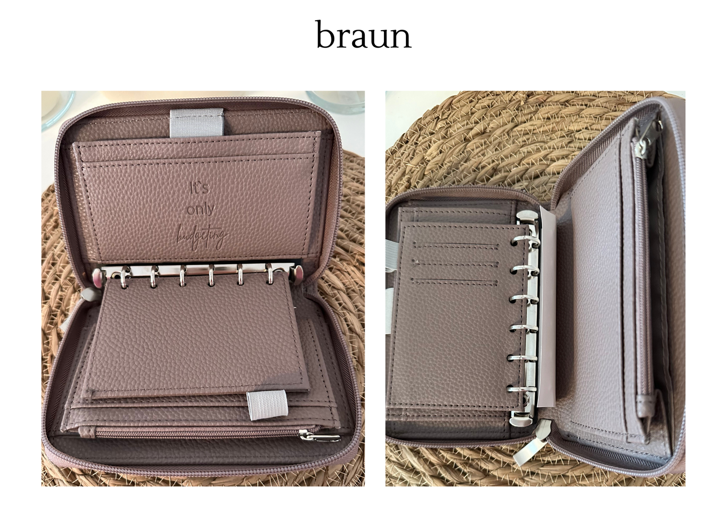 A7 Premium Pocket Binder MIT KLEINGELDFACH *NEU*