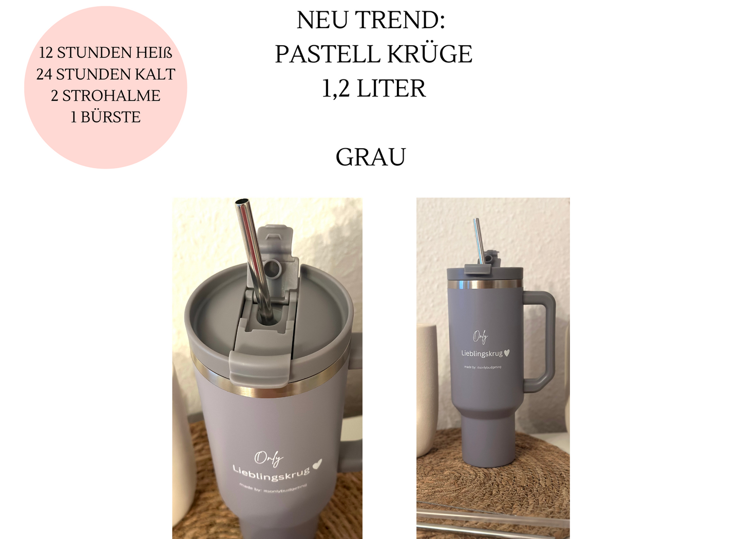 Dein Lieblings-(Krug) //Becher 40 OZ = 1,2 L