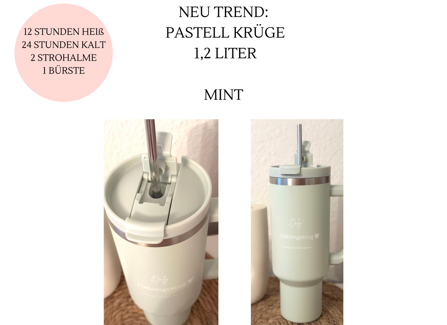Dein Lieblings-(Krug) //Becher 40 OZ = 1,2 L