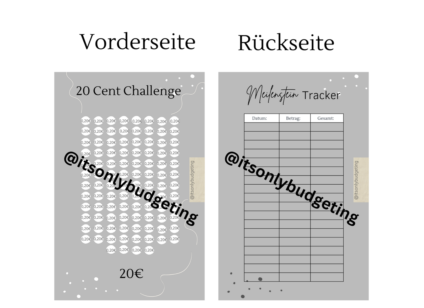 20 Cent Sparchallenge A5