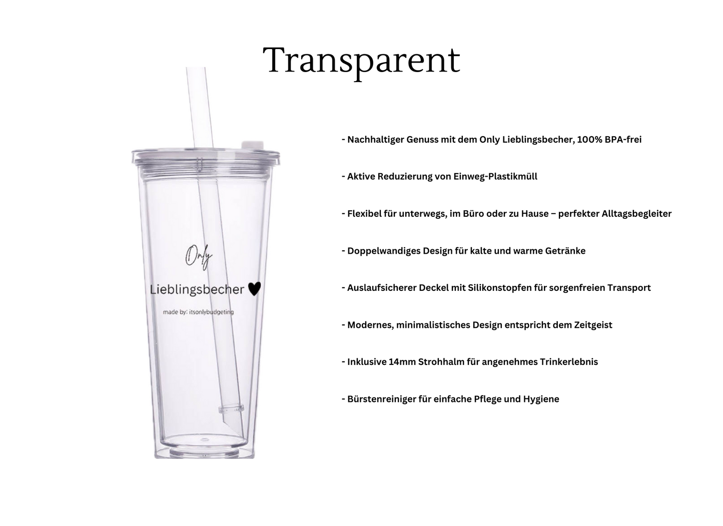 "Only Lieblingsbecher" 750 ml