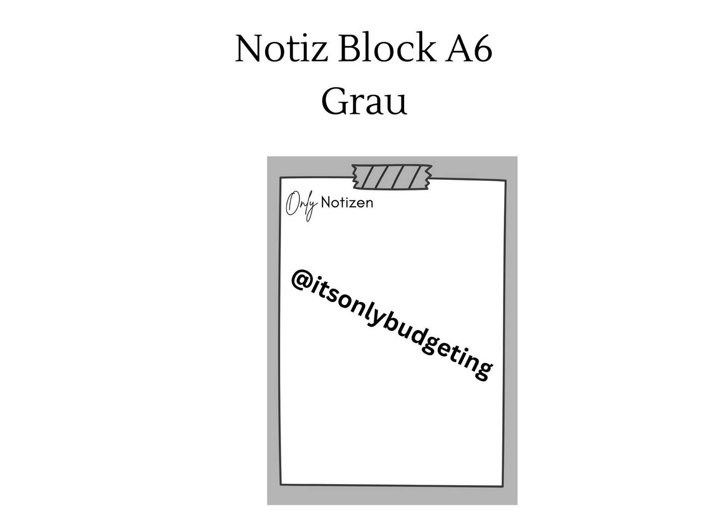Notizblock A6