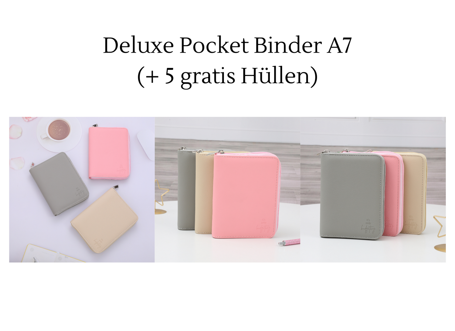 A7 Deluxe Pocket Binder inkl. 5 Hüllen