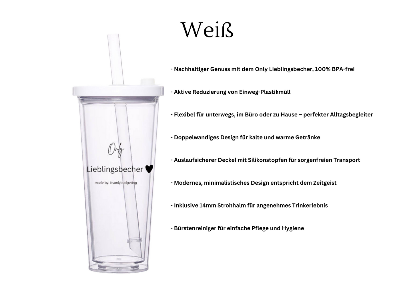"Only Lieblingsbecher" 750 ml