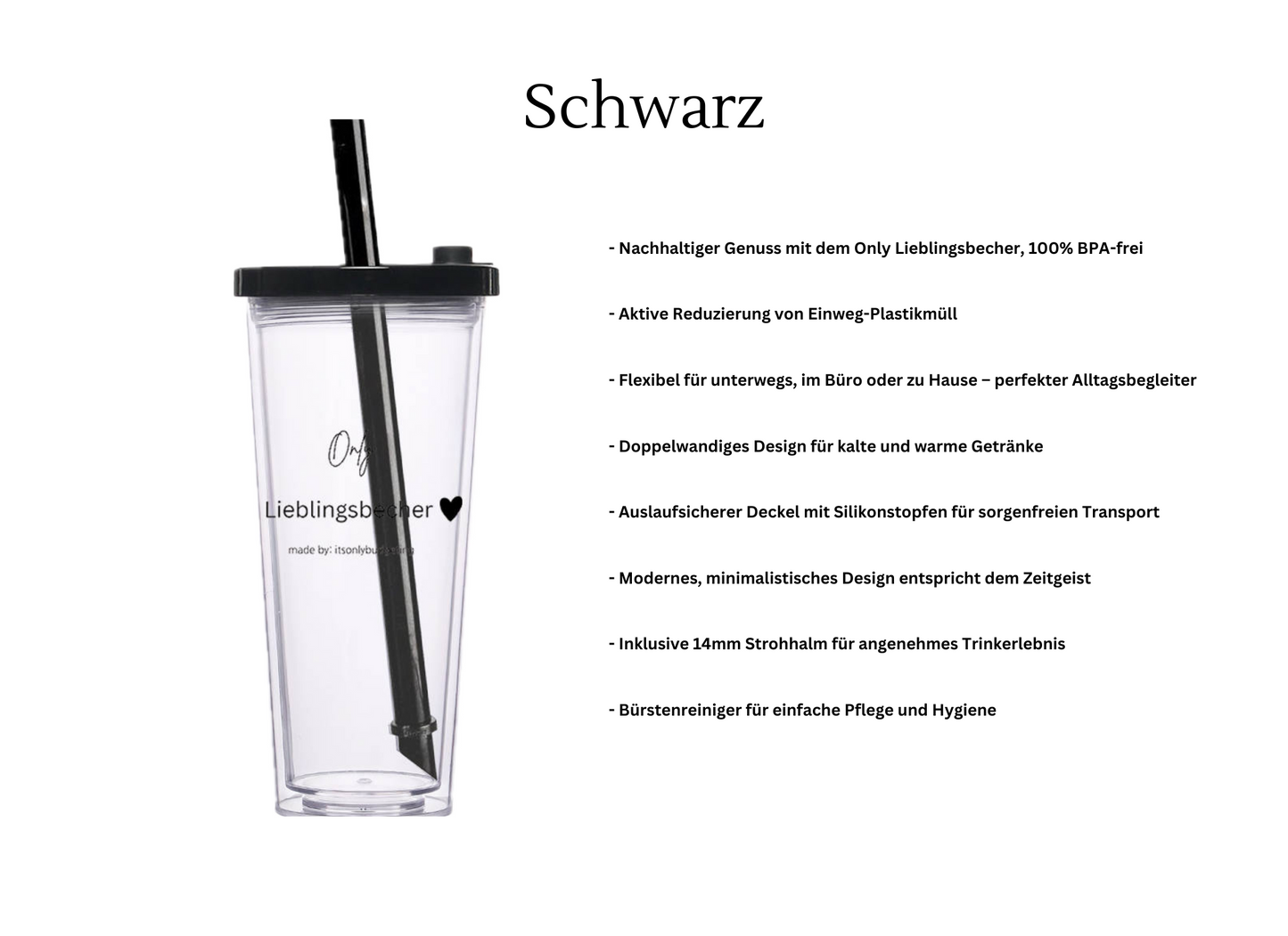 "Only Lieblingsbecher" 750 ml