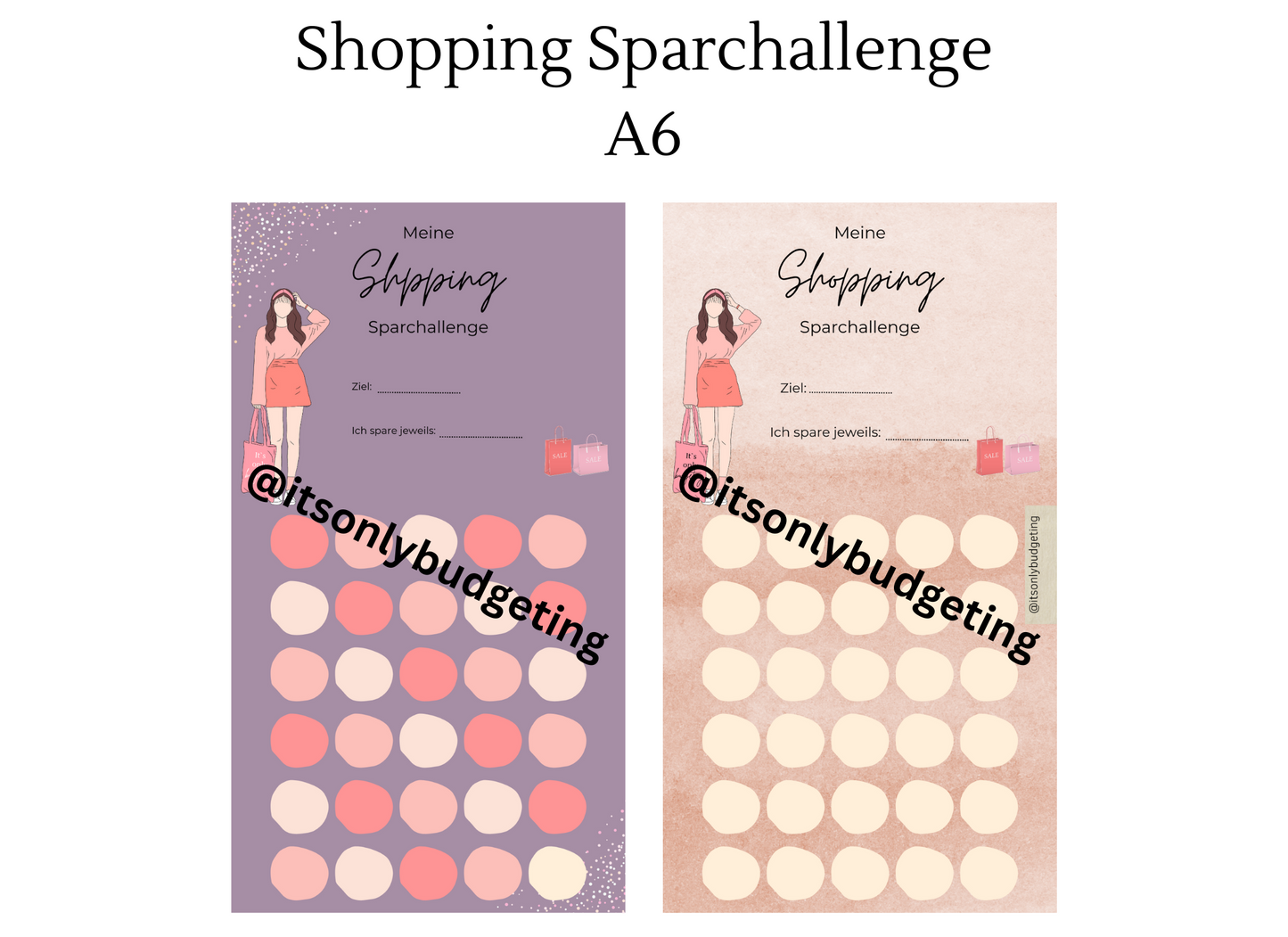 Shopping Sparchallenge A6