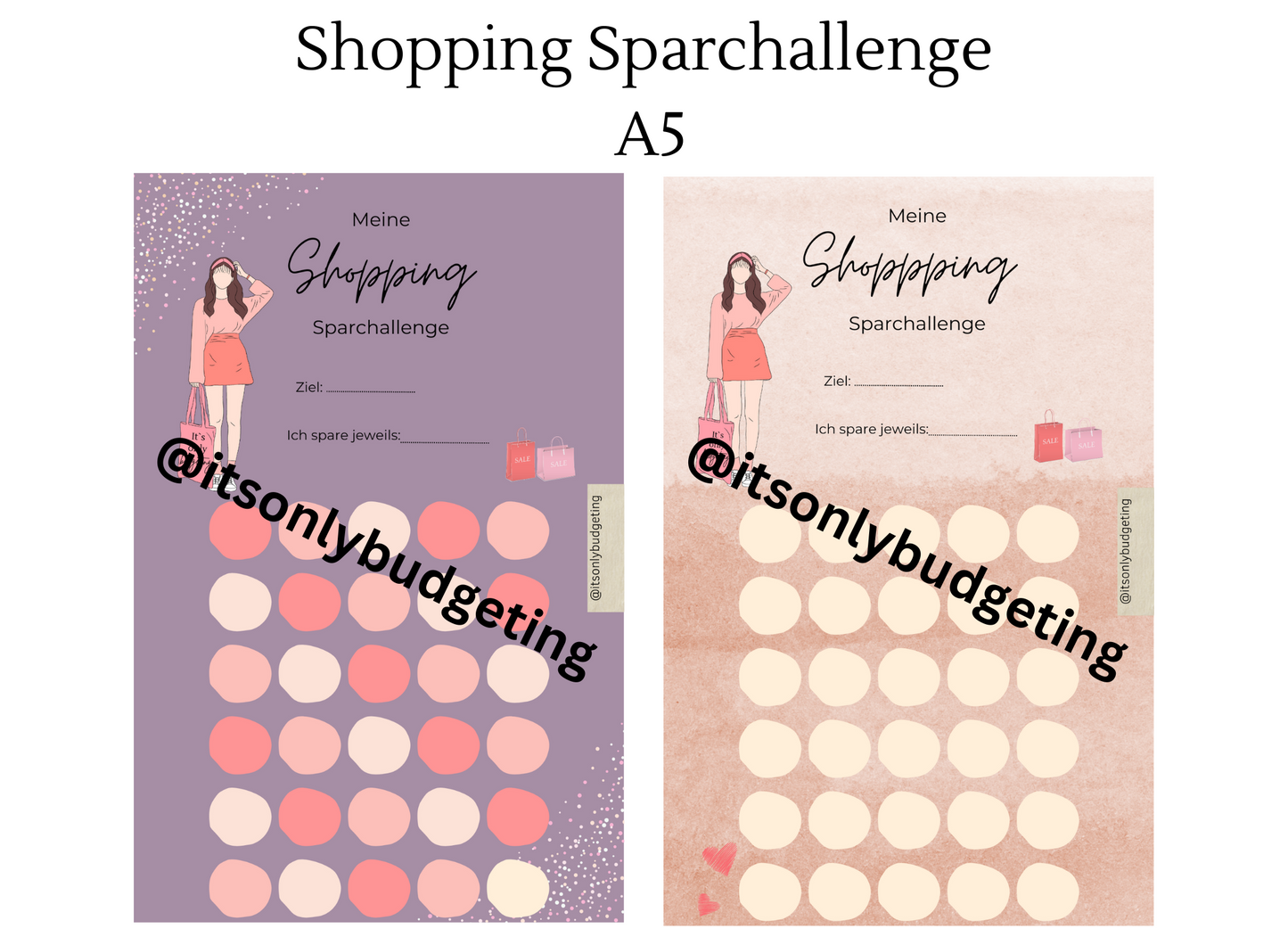 Shopping Sparchallenge A5