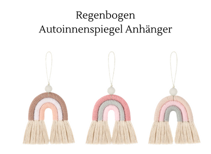 Auto Anhänger Regenbogen