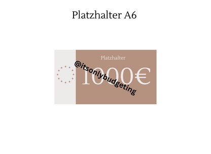 Platzhalter A6