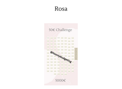 50 Euro Sparchallenge A6