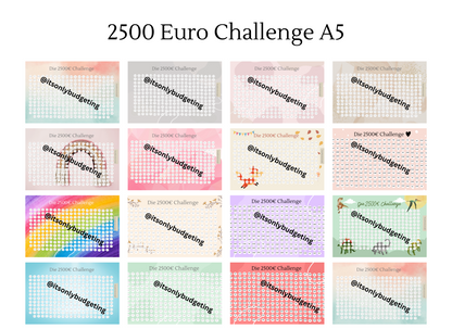 2500 Euro Sparchallenge A5