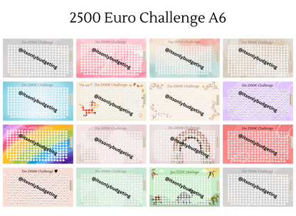 2500 Euro Sparchallenge A6