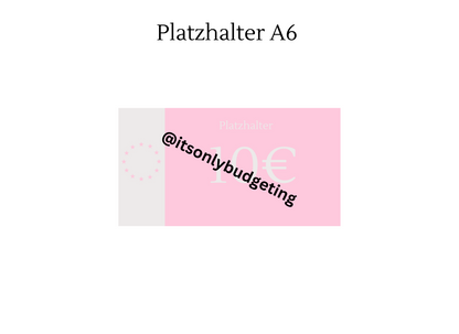 Platzhalter A6