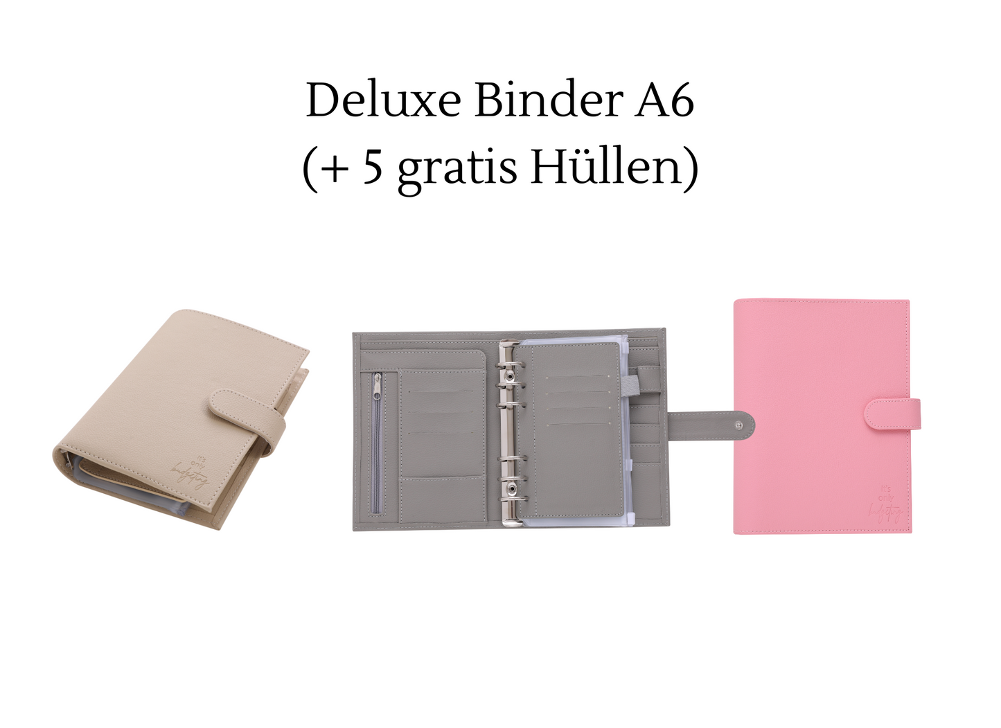 A6 Deluxe Binder (inklusive 5 Hüllen)